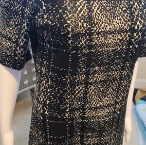 Black and tan dress